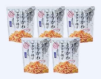 Amazon | 大分からあげ プレミアム とりかわサクサク揚げ しお味